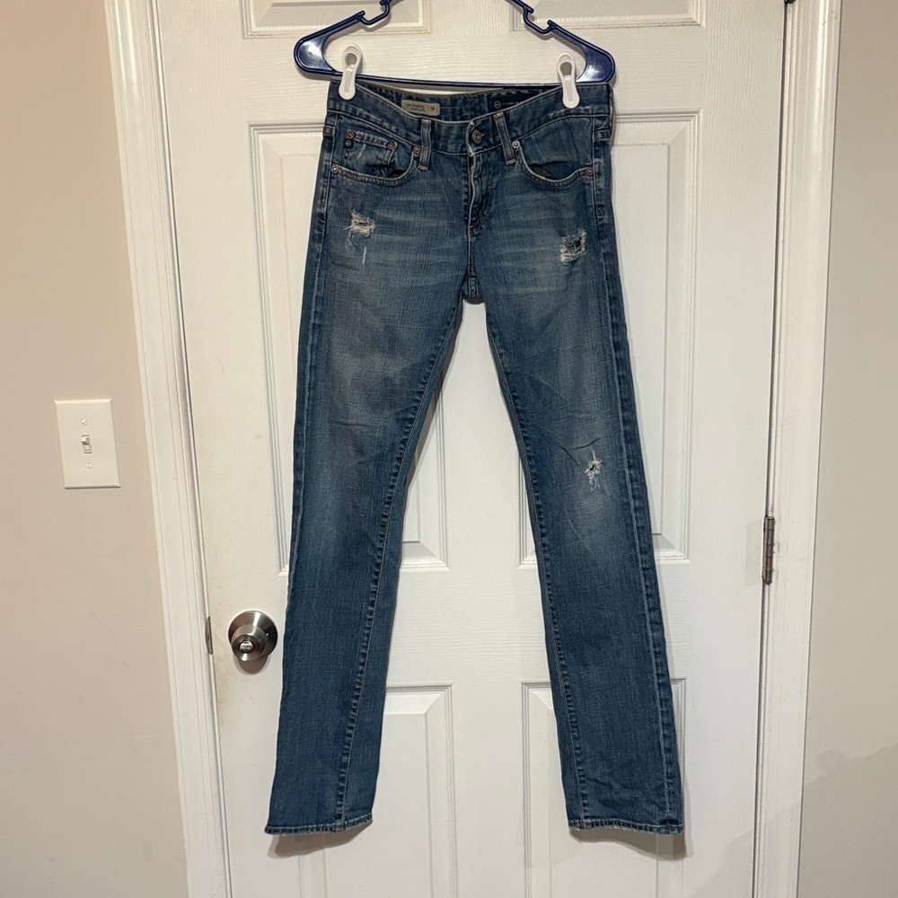 Ag Adriano Goldschmied Faded Blue Denim